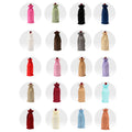 Linen Drawstring Wine Bottle Bag