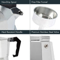 6 Cups Alumium Moka Pot