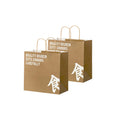 Twisted Handle Kraft Shopper Bag