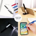 4 In 1 Led Folding Ballpoint Pen Phone Stand Holder