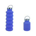 16Oz./6Oz. Collapsible Silicone Water Bottles With Handle