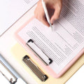 Folder Clipboard With Storage Compartment & Low Profile Clip