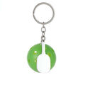Personalized Engraved Mini Pickleball Keychain With Racket