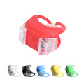 Bike Silicone Dual Flash Front & Rear Led Warning Lights