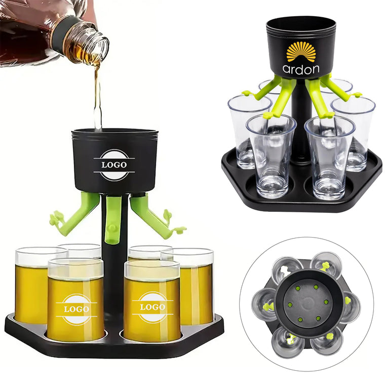 Hexagonal Fair Alcohol Dispenser