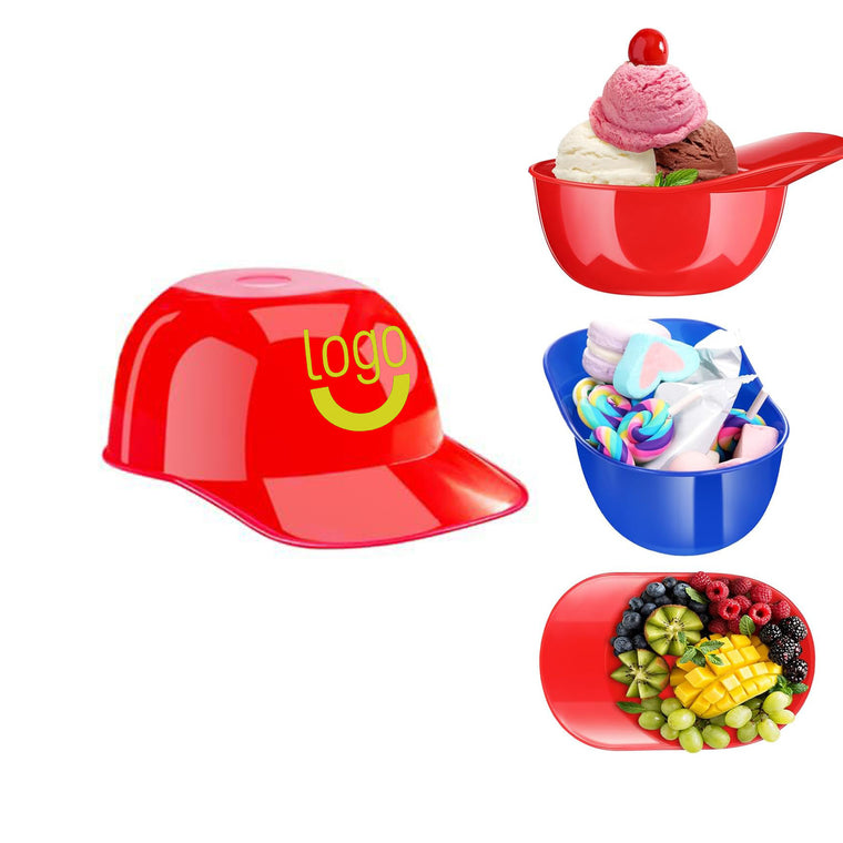Baseball Cap Ice Cream Bowl