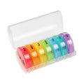 Circular Rainbow Pill Case