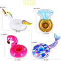 Drink Floats Inflatable Cup Coasters