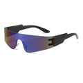 Futuristic Rimless UV Sunglasses