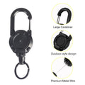 Tactical Retractable Anti-theft Keychain