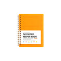 Alphabet Label Index A6 Coil Password Notebook