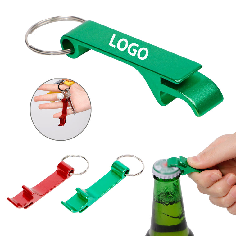 Aluminum Alloy Bottle Opener Keychain