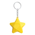 2" Mini Smile Face Star Stress Reliever Keychain