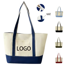 Canvas Tote Bag With Pocket