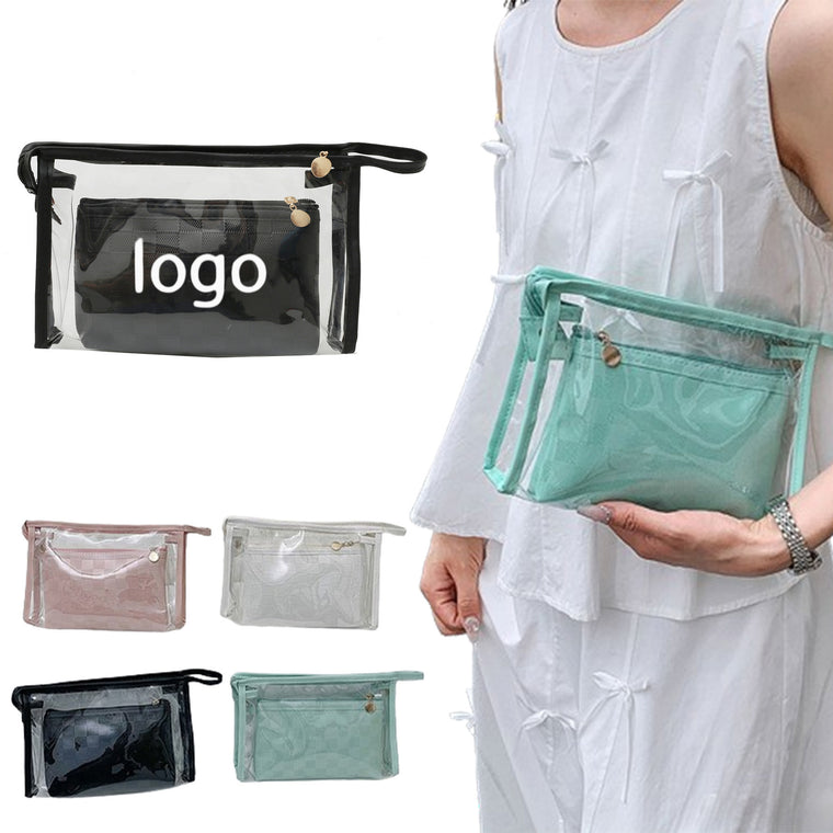 Portable Waterproof Transparent Toiletry Travel Bag