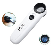 40X Portable Handheld Magnifier With 2 LED Lights