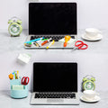 Desk 3 Slots 360-Degree Spinning Pencil Pen Holder