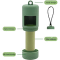 Dispenser Leash Doggie Waste Bag With Carabiner Clip