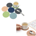 PU Leather Round Beverage Coaster