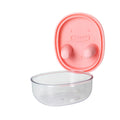 Hands-Free Snack Container With Finger Lid