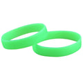 Solid Color Silicone Wristbands, Suitable For Teens & Adults