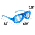 LED Glow Venetian Blind Eye-wear