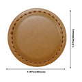 Leather Golf Ball Markers