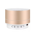 Mini Led Aluminum Round Bluetooth Wireless Speaker
