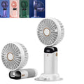 Digital Display Folding Handheld Mini Fan