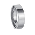 Sleek And Minimalist Stainless Steel Ring