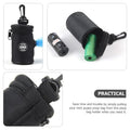 Dog Poop Bag Holder With Carabiner Oxford Cloth Dispenser