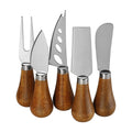 Cheese Spreader/W Wooden Handle Standing Butter Knife