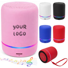 Portable Bluetooth Speaker With Colorful Lights