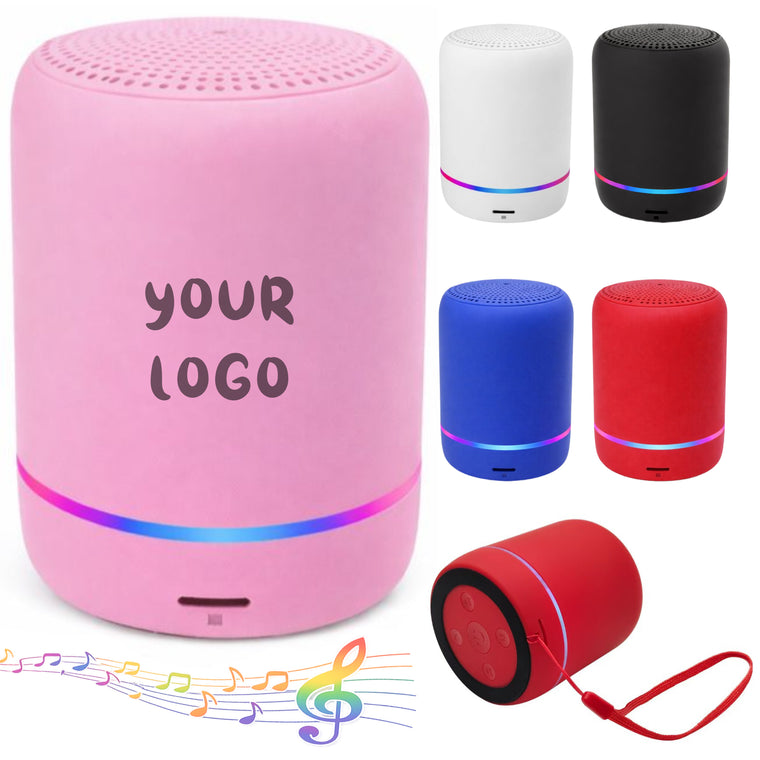 Portable Bluetooth Speaker With Colorful Lights