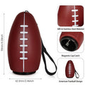 Rugby Ball-Shaped Automatic Press-Down Bottle Opener