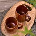 12 Oz. Wooden Beer Mug With Handle