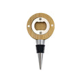 Bamboo Wine Stopper With Bottle Opener