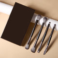 The Makeup Brush Set With Mirror & Cleaning Sponge