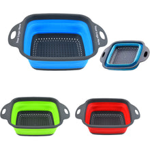 9''  Square Collapsible Colander