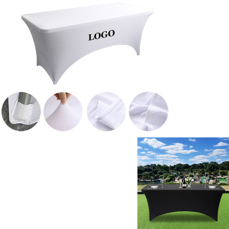 6Ft Stretch Spandex Table Cloth