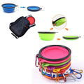 35 Oz Dog Pet Folding Silicone Bowl