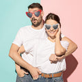 Vintage Heart-shaped Sunglasses