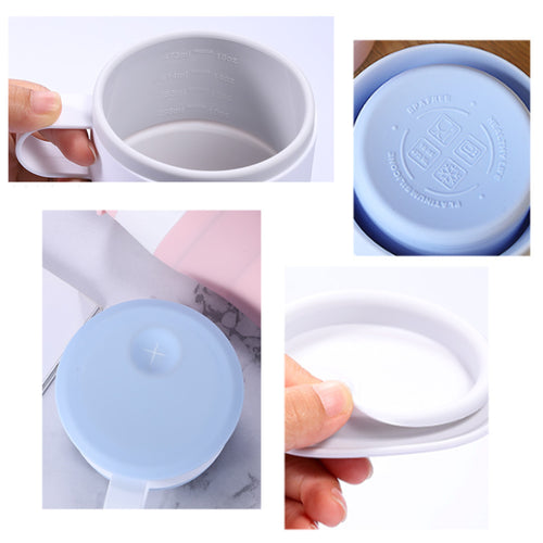 16Oz. Silicone Foldable Reusable Travel Cup