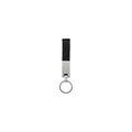 Colored Leather Metal Keychain