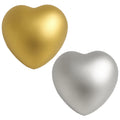 Custom 3" Gold Heart Stress Ball