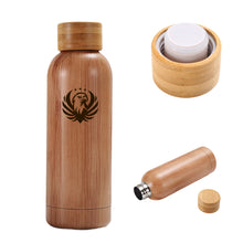 17 Oz Stainless Steel Woodgrain Vacuum Cup