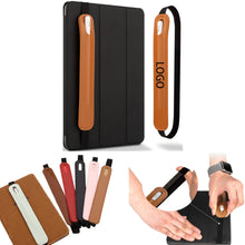 Elastic PU Leather Stylus Pen Holder Sleeve