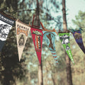 Custom Full Color Single Sided Felt Pennant