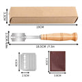 Wooden Handle Bread Slicing Knife Stainless Steel