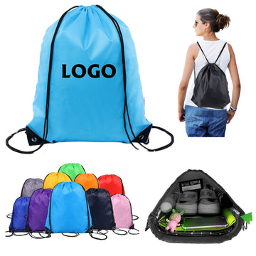 Polyester Waterproof Drawstring Bag